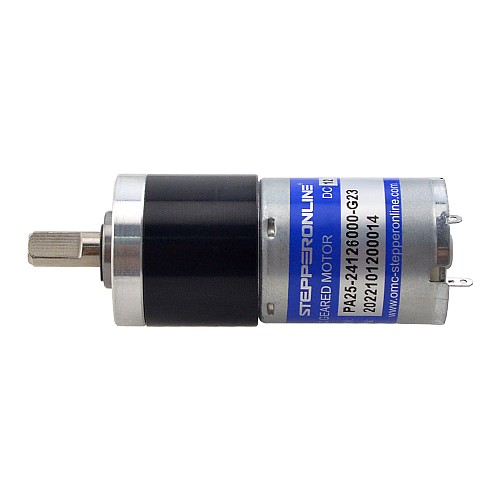 Motorreductor cepillado de 12V CC 0,54kg.cm/199RPM con caja de cambios planetaria 23:1 Motorreductor cepillado de 12V CC 0,54kg.cm/199RPM con caja de cambios planetaria 23:1