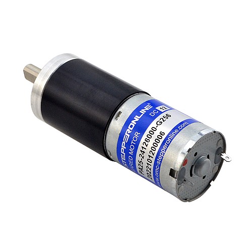 Motorreductor cepillado de 12V CC 4,6kg.cm/17RPM con caja de cambios planetaria 256:1 Motorreductor cepillado de 12V CC 4,6kg.cm/17RPM con caja de cambios planetaria 256:1