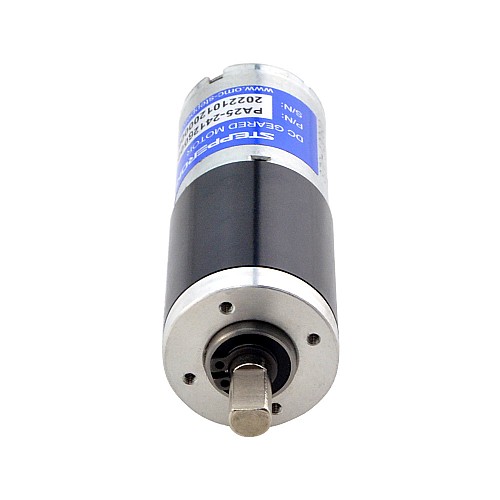 Motorreductor cepillado de 12V CC 4,6kg.cm/17RPM con caja de cambios planetaria 256:1 Motorreductor cepillado de 12V CC 4,6kg.cm/17RPM con caja de cambios planetaria 256:1
