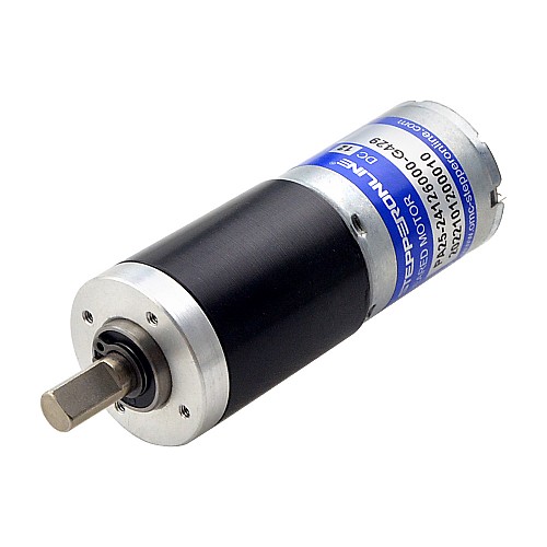 Motorreductor cepillado de 12V CC 7,7kg.cm/10,5RPM con caja de cambios planetaria 428,68:1 Motorreductor cepillado de 12V CC 7,7kg.cm/10,5RPM con caja de cambios planetaria 428,68:1