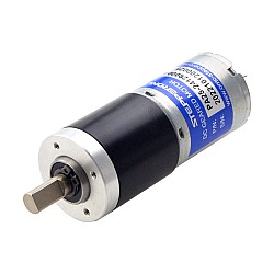 Motorreductor cepillado de 12V CC 1,3 kg.cm/70RPM con caja de cambios planetaria 64:1