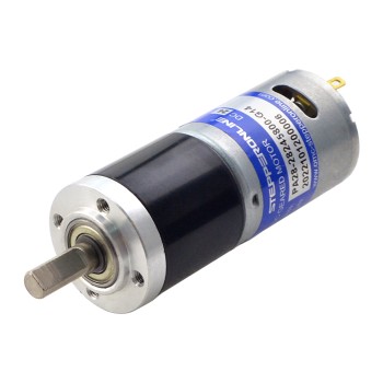 CN en oferta - Motorreductor cepillado de 24 V CC 0,57 kg.cm/334 RPM con caja de cambios planetaria de 13,7:1