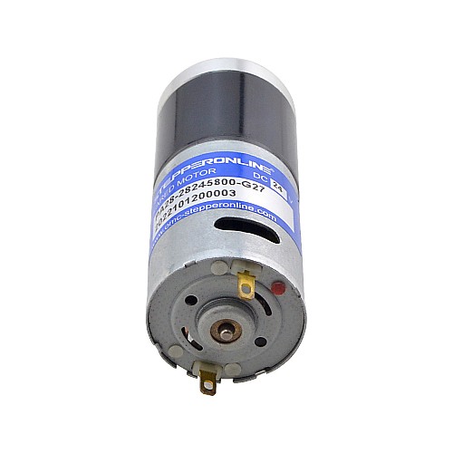 Motorreductor cepillado de 24V CC 1,1kg.cm/171RPM con caja de cambios planetaria de 26,8:1 Motorreductor cepillado de 24V CC 1,1kg.cm/171RPM con caja de cambios planetaria de 26,8:1