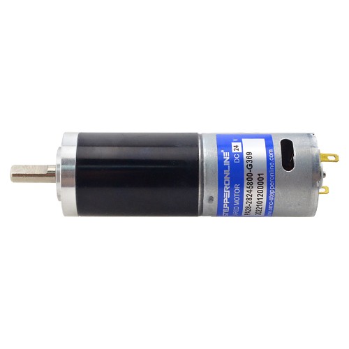 Motorreductor cepillado de 24V CC 11,5kg.cm/12RPM con caja de cambios planetaria 369:1 Motorreductor cepillado de 24V CC 11,5kg.cm/12RPM con caja de cambios planetaria 369:1