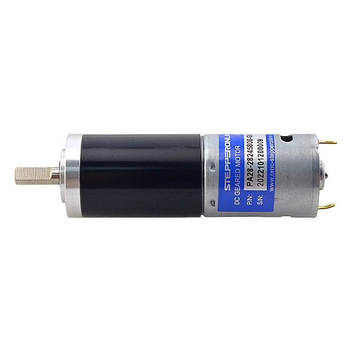 Brushed 24V DC Gear Motor 16Kg.cm/8.9RPM w/ 515:1 Planetary Gearbox