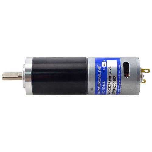 Motorreductor cepillado de 24V CC 22kg.cm/6,4RPM con caja de cambios planetaria 720:1 Motorreductor cepillado de 24V CC 22kg.cm/6,4RPM con caja de cambios planetaria 720:1