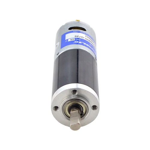 Motorreductor cepillado de 24V CC 22kg.cm/6,4RPM con caja de cambios planetaria 720:1 Motorreductor cepillado de 24V CC 22kg.cm/6,4RPM con caja de cambios planetaria 720:1