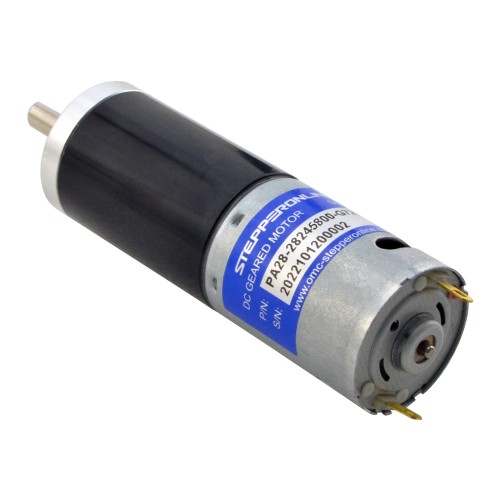 Motorreductor cepillado de 24V CC 22kg.cm/6,4RPM con caja de cambios planetaria 720:1 Motorreductor cepillado de 24V CC 22kg.cm/6,4RPM con caja de cambios planetaria 720:1