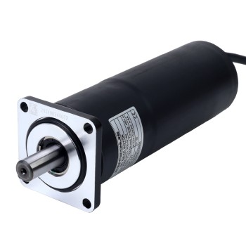 Motor de engranajes CC cepillado de 24V 45Nm(6372,52oz.in) 9,8RPM con caja de cambios planetaria 184:1 IP66