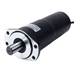 Motor de engranajes CC cepillado de 24V 15Nm(2124,17oz.in) 100RPM con caja de cambios planetaria 22:1 IP66 155°C [311°F]