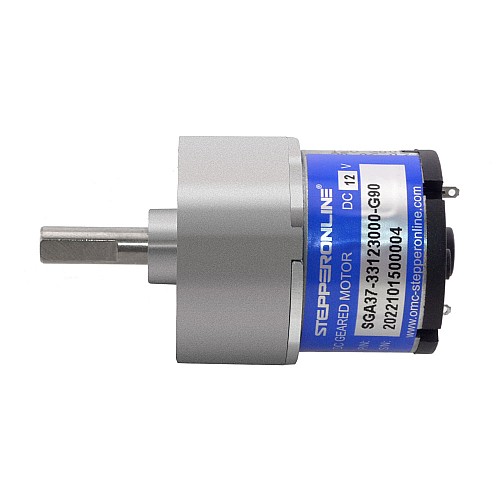 Motor de engranaje cepillado de 12V CC, caja de engranajes rectos 90:1 de 2kg.cm/24RPM Motor de engranaje cepillado de 12V CC, caja de engranajes rectos 90:1 de 2kg.cm/24RPM