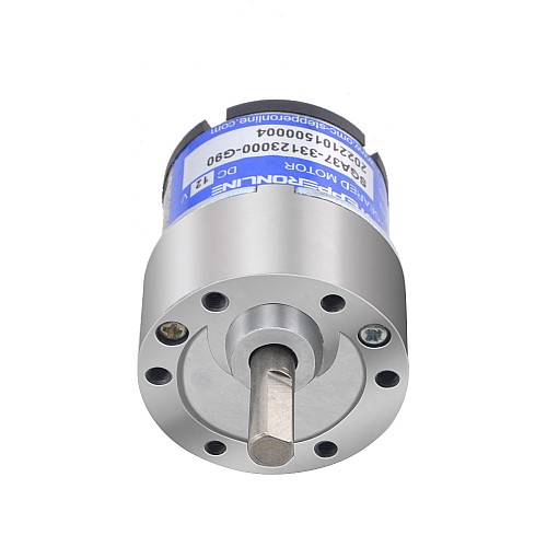 Motor de engranaje cepillado de 12V CC, caja de engranajes rectos 90:1 de 2kg.cm/24RPM Motor de engranaje cepillado de 12V CC, caja de engranajes rectos 90:1 de 2kg.cm/24RPM