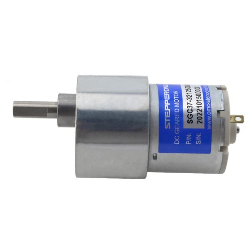 Motor de engranajes cepillado de 12V CC, 3,5kg.cm/41RPM con caja de engranajes rectos de 90:1 Motor de engranajes cepillado de 12V CC, 3,5kg.cm/41RPM con caja de engranajes rectos de 90:1