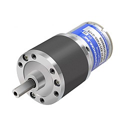 Motor de engranajes CC cepillado de 12V, caja de engranajes rectos 6Kg.cm/40 RPM 128:1