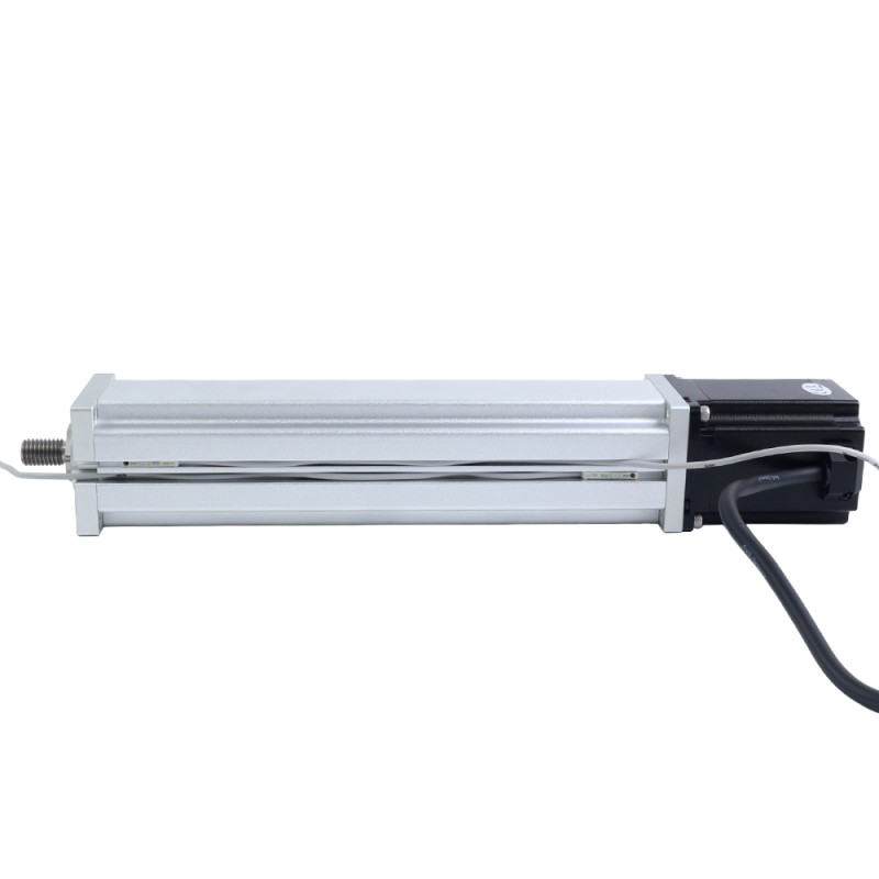Nema 23 Husillo de Bolas Cilindro Eléctrico 4.0A Carrera 200mm 2.0Nm(283.22oz.in) Paso 10mm(0.3937) con Final de Carrera - LCB23S30B1L40-200D | StepperOnline