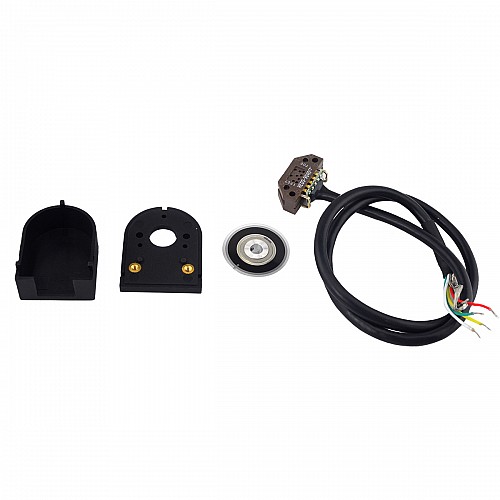 Codificador rotatorio óptico 1000PPR ABZ ID de 3 canales de 5mm con cable blindado HKT32 Codificador rotatorio óptico 1000PPR ABZ ID de 3 canales de 5mm con cable blindado HKT32