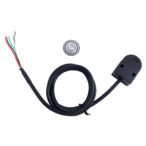 Codificador rotatorio óptico 1000PPR AB 2 canales ID 5mm con cable blindado HKT30 Codificador rotatorio óptico 1000PPR AB 2 canales ID 5mm con cable blindado HKT30