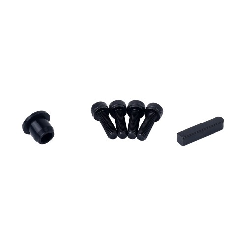 Juego de Caja de cambios planetaria helicoidal 5:1 de 90mm serie AEP 5arcmin para servomotores IP65 - AEP90-G5-D19 | StepperOnline