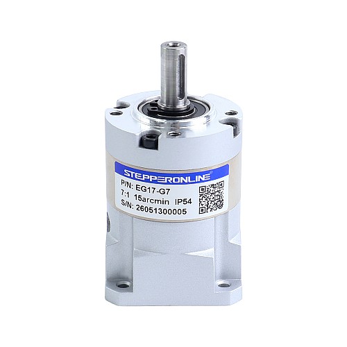Reductor planetario de la Relación de transmisión 7:1 Retroceso 15arc-min para motor Nema 17 - EG17-G7 | StepperOnline
