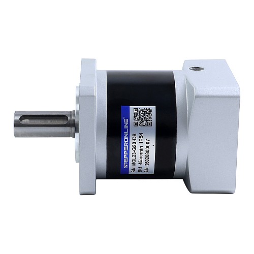 Relación de engranajes caja de engranajes planetarios serie MGL 20:1 45arc-min para eje de 8mm Motor Nema 23 estándar
