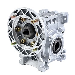 Caja de engranajes de tornillo sin fin MRVR040 relación 7.5:1 Ratio eje de entrada de Φ14mm con brida 71B14