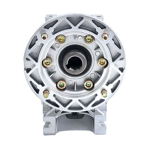 Caja de engranajes de tornillo sin fin MRVR040 relación 7.5:1 Ratio eje de entrada de Φ14mm con brida 71B14