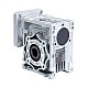 50:1 Caja de engranajes helicoidales NMRV40 14mm Diámetro del eje de entrada - NMRV40-G50-D14 | StepperOnline