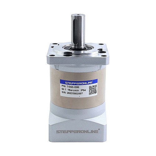 TG Series 60mm 50:1 Planetary Gearbox Backlash 15arc-min para servomotores