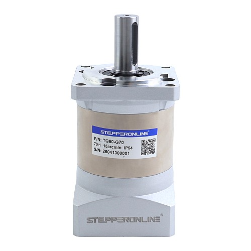 TG Series 60mm 70:1 Planetary Gearbox Backlash 15arc-min para servomotores
