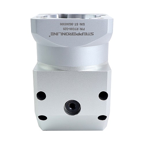 Serie RTG 90mm 20:1 Juego de caja de engranajes planetarios en ángulo recto 5arc-min para servomotores Serie RTG 90mm 20:1 Juego de caja de engranajes planetarios en ángulo recto 5arc-min para servomotores