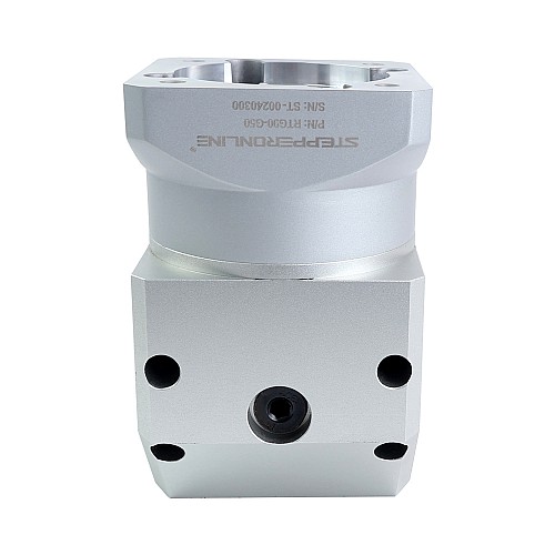 Serie RTG 90mm 50:1 - Juego de caja de engranajes planetarios en ángulo recto 15arc-min para servomotores Serie RTG 90mm 50:1 - Juego de caja de engranajes planetarios en ángulo recto 15arc-min para servomotores