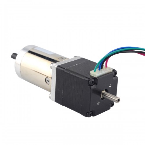 Nema 11 con eje trasero y orificio para tornillo relación de transmisión 100:1 Caja de engranajes Nema 11 con eje trasero y orificio para tornillo relación de transmisión 100:1 Caja de engranajes