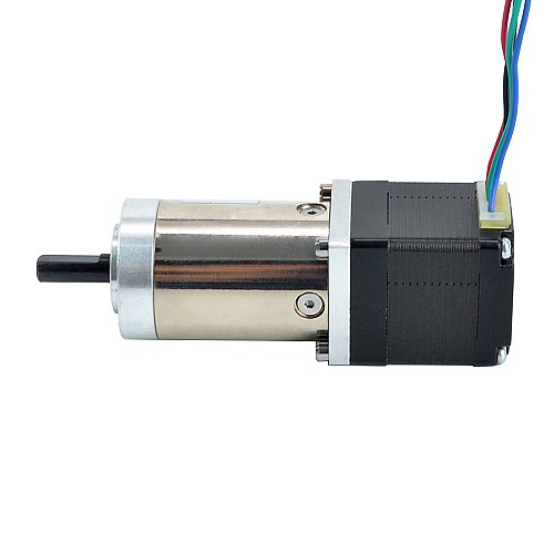 Motor pasoA paso Nema 11 Bipolar L=32mm con relación de transmisión 100:1 Reductor planetario - 11HS12-0674S-PG100 | StepperOnline