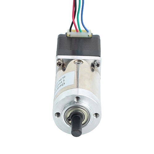 Motor pasoA paso Nema 11 Bipolar L=32mm con relación de transmisión 100:1 Reductor planetario - 11HS12-0674S-PG100 | StepperOnline