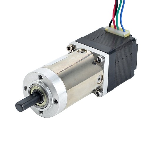 Motor pasoA paso Nema 11 Bipolar L=32mm con relación de transmisión 100:1 Reductor planetario - 11HS12-0674S-PG100 | StepperOnline