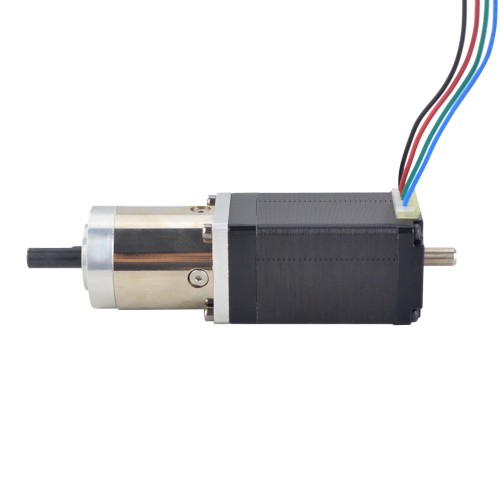 Motor de doble eje Nema 11 Bipolar con relación de transmisión 14:1 Reductor planetario Motor de doble eje Nema 11 Bipolar con relación de transmisión 14:1 Reductor planetario