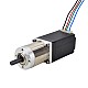 Motor de doble eje Nema 11 Bipolar con relación de transmisión 14:1 Reductor planetario Motor de doble eje Nema 11 Bipolar con relación de transmisión 14:1 Reductor planetario