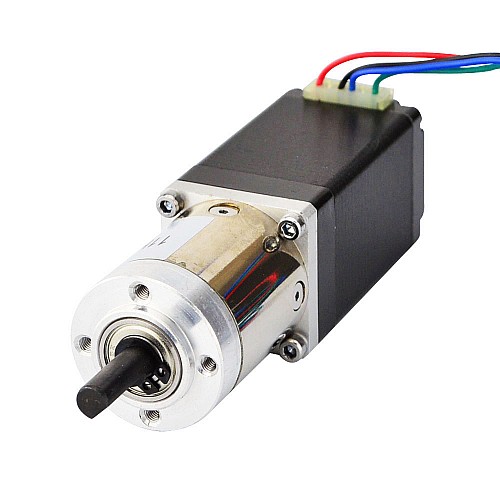 Motor pasoA paso Nema 11 Bipolar L=51mm con relación de transmisión 19:1 Reductor planetario