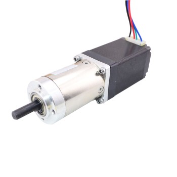 Motor Nema 11 0,71A Bipolar L=51mm con relación de transmisión 100:1 Reductor planetario
