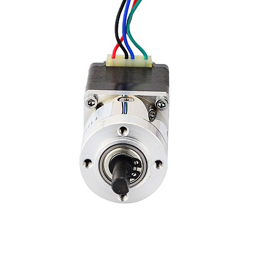 PasoA paso Nema 11 L=31mm con eje trasero y Relación de transmisión Reductor planetario 5:1 PasoA paso Nema 11 L=31mm con eje trasero y Relación de transmisión Reductor planetario 5:1
