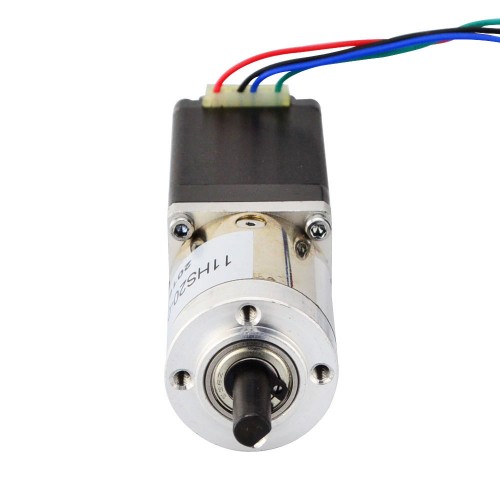 Motor pasoA paso Nema 11 Bipolar L=51mm con relación de transmisión 19:1 Reductor planetario