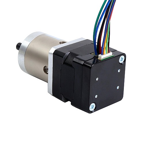 Motor paso a paso de circuito cerrado Nema 14 L = 28mm con caja de cambios planetaria Gear Raio 19: 1 para kit AR4