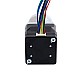 Motor paso a paso de circuito cerrado Nema 14 L = 28mm con caja de cambios planetaria Gear Raio 19: 1 para kit AR4