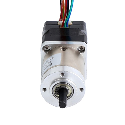 Motor paso a paso de circuito cerrado Nema 14 L = 28mm con caja de cambios planetaria Gear Raio 19: 1 para kit AR4