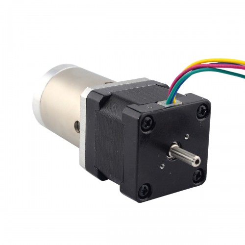 Nema 14 con eje trasero y orificio para tornillo y relación de transmisión 51:1 Caja de cambios