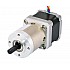 Motor paso a paso Nema 14 Bipolar L=34mm con relación de transmisión 19:1 Reductor planetario