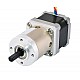 Motor pasoA paso Nema 14 Bipolar L=33mm con relación de transmisión 19:1 Reductor planetario