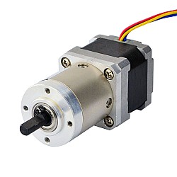 Motor paso a paso Nema 14 Bipolar L=34mm con relación de transmisión 27:1 Reductor planetario