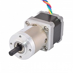 Motor paso a paso Nema 14 Bipolar L=34mm con relación de transmisión 51:1 Reductor planetario