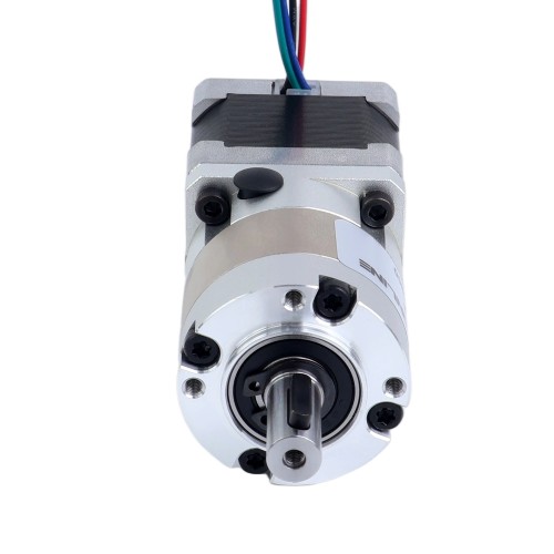 Motor paso a paso Nema 14 bipolar L=34mm con caja de cambios planetaria serie EG relación de reducción 5:1 - 14HS13-1004S-EGS5 | StepperOnline